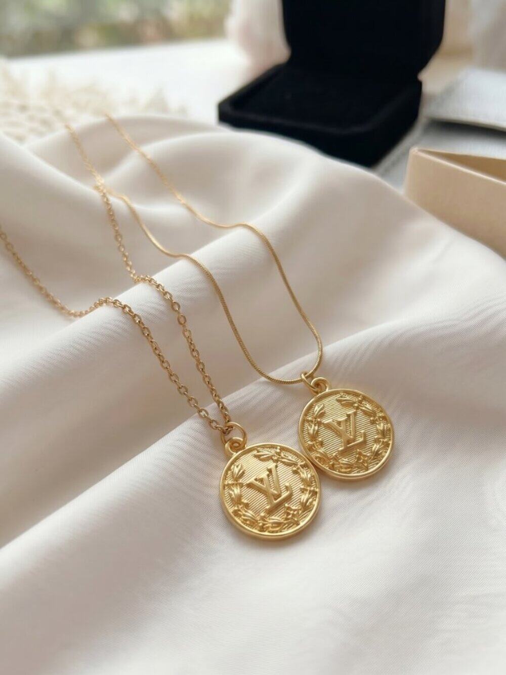 Vintage Louis Vuitton Upcycled Necklace